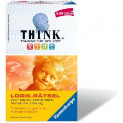 Ravensburger Spiel - Mitbringspiel - Think Kids - Logik-Rätsel