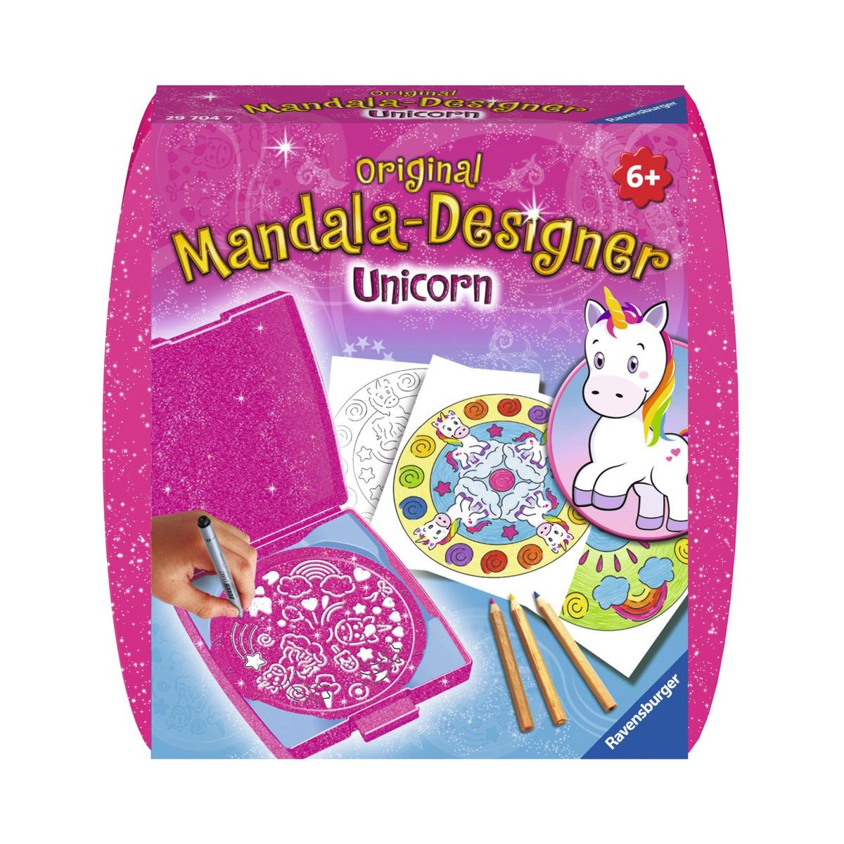 Ravensburger Spiel - Mini Mandala Designer Unicorn