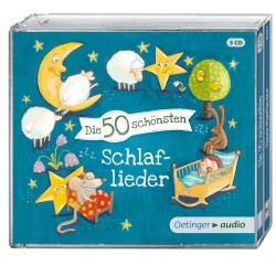 Oetinger - Die 50 schönsten Schlaflieder 3 CD Lieder, 135 Min.