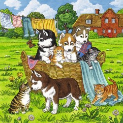 Ravensburger - Süße Katzen und Hunde