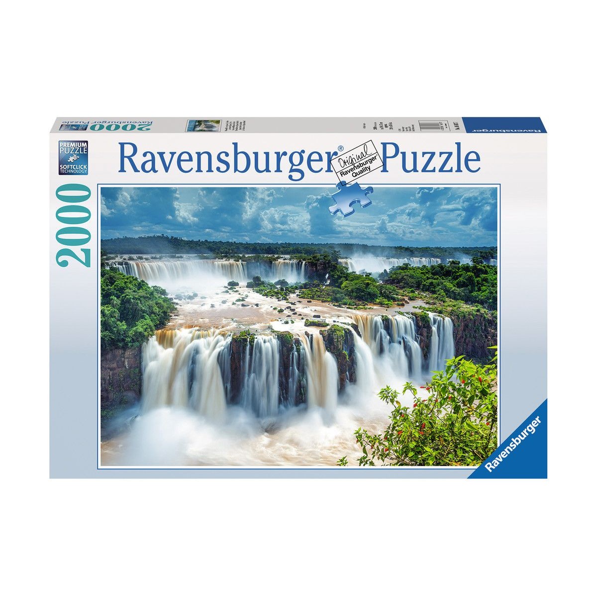 Ravensburger Spiel - Wasserfälle von Iguazu, Brasilien, 2000 Teile