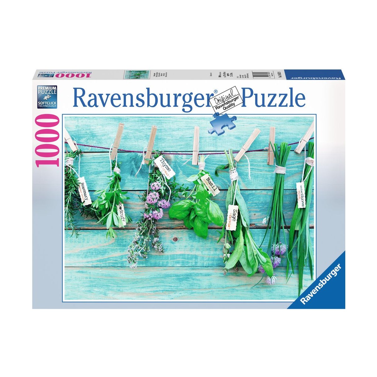 Ravensburger Puzzle - Kräutergarten, 1000 Teile