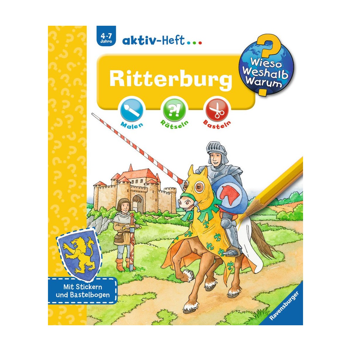 Ravensburger - Wieso? Weshalb? Warum? aktiv-Heft: Ritterburg