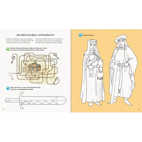 Ravensburger - Wieso? Weshalb? Warum? aktiv-Heft: Ritterburg