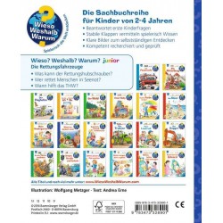 Ravensburger - Wieso? Weshalb? Warum? junior: Die Rettungsfahrzeuge, Band 23