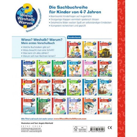 Ravensburger - Wieso? Weshalb? Warum? Mein erstes Vorschulbuch