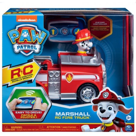 Spin Master - Paw Patrol - Ferngesteuertes Feuerwehrauto mit Marshall