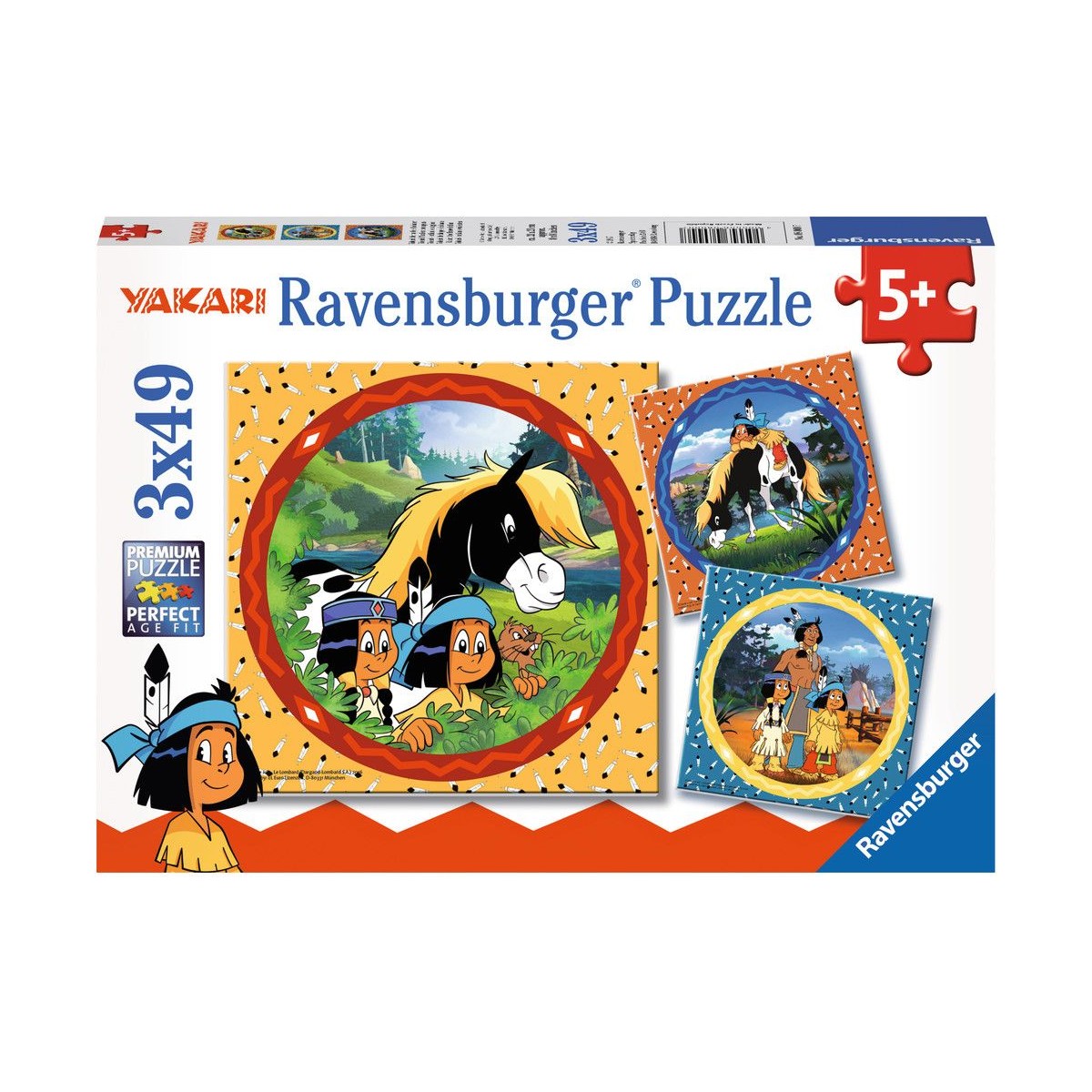 Ravensburger - Yakari, der tapfere Indianer