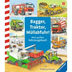 Ravensburger - Bagger, Traktor, Müllabfuhr!