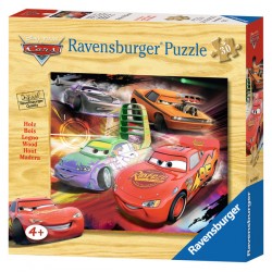 Ravensburger Puzzle - Holzpuzzle - Lightning Mc Queen gewinnt!, 30 Teile