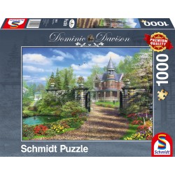 Schmidt Spiele - Puzzle - Idyllisches Landgut, 1000 Teile