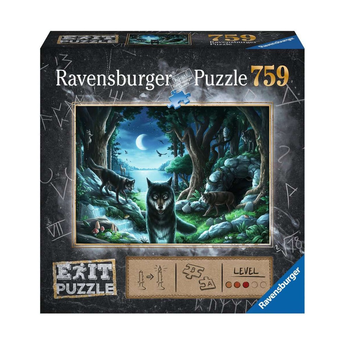 Ravensburger Spiel - Exit 7 - Wolfsgeschichten, 759 Teile