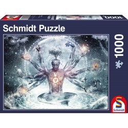 Schmidt Spiele - Puzzle - Traum im Universum, 1000 Teile