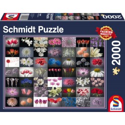 Schmidt Spiele - Puzzle - Blumengruß, 2000 Teile
