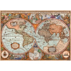 Schmidt Spiele - Puzzle - Antike Weltkarte, 3000 Teile