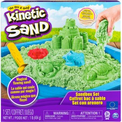 Spin Master - Kinetic Sand Box Set Grün, 454gr