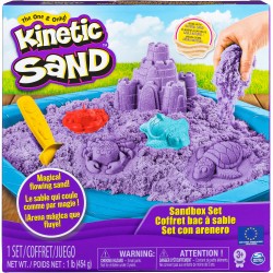 Spin Master - Kinetic Sand Box Set Lila, 454gr