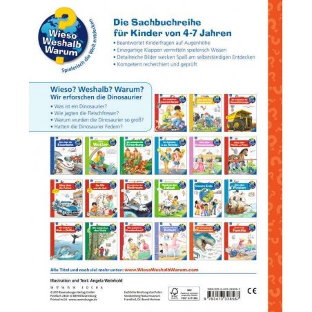 Ravensburger - Wieso? Weshalb? Warum? Wir erforschen die Dinosaurier, Band 55