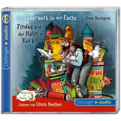 Oetinger - Ein Feuerwerk für den Fuchs/ Findus und der Hahn im Korb CD Ungekürzte Lesung, neu, 42