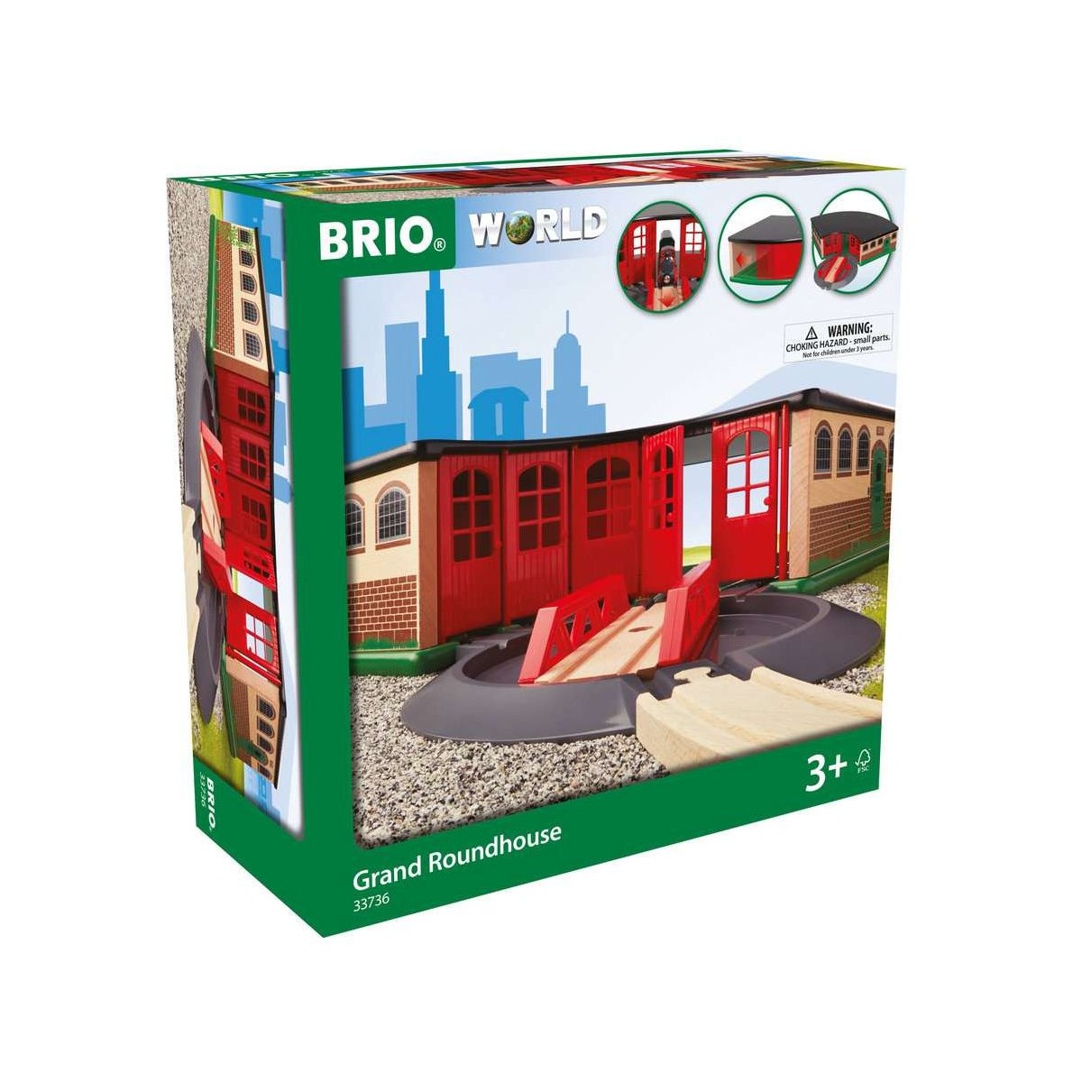 BRIO Bahn - Großer Ringlokschuppen
