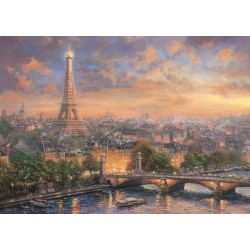 Schmidt Spiele - Puzzle - Paris, Stadt der Liebe, 1000 Teile