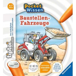 Ravensburger Buch - tiptoi Pocket Wissen - Baustellen-Fahrzeuge