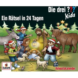 Europa - Die drei  Kids Adventskalender - Ein Rätsel in 24 Tagen