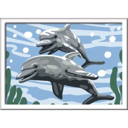 Ravensburger - Malen nach Zahlen - Freundliche Delfine