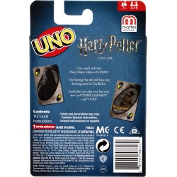 Mattel - Mattel Games UNO Harry Potter, Kartenspiel, Kinderspiel, Gesellschaftsspiel