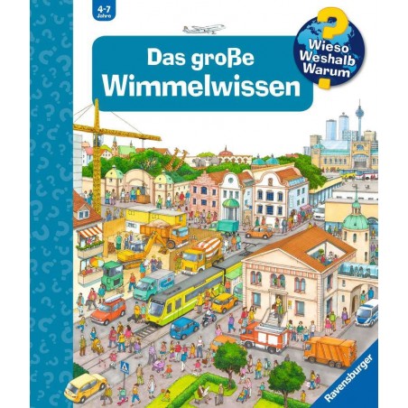 Ravensburger Buch - Wieso Weshalb Warum - Das große Wimmelwissen, Riesenbuch