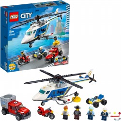 LEGO® City - 60243 Verfolgungsjagd mit dem Polizeihubschrauber
