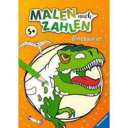 Ravensburger Buch - Malen nach Zahlen -Dinosaurier