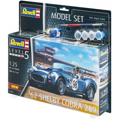 Revell - Model Set 62 Shelby Cobra 289 Revell - Model Set 62 Shelby Cobra 289