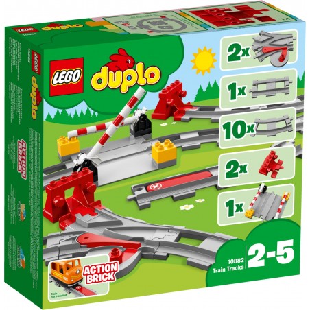 LEGO® DUPLO® - 10882 Eisenbahn Schienen