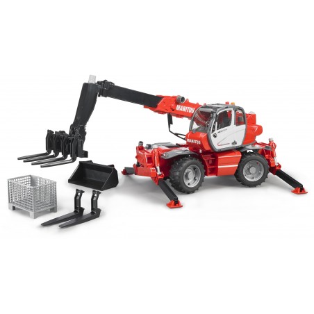 Bruder - Manitou Teleskopstapler MRT 2150 mit Zubehör