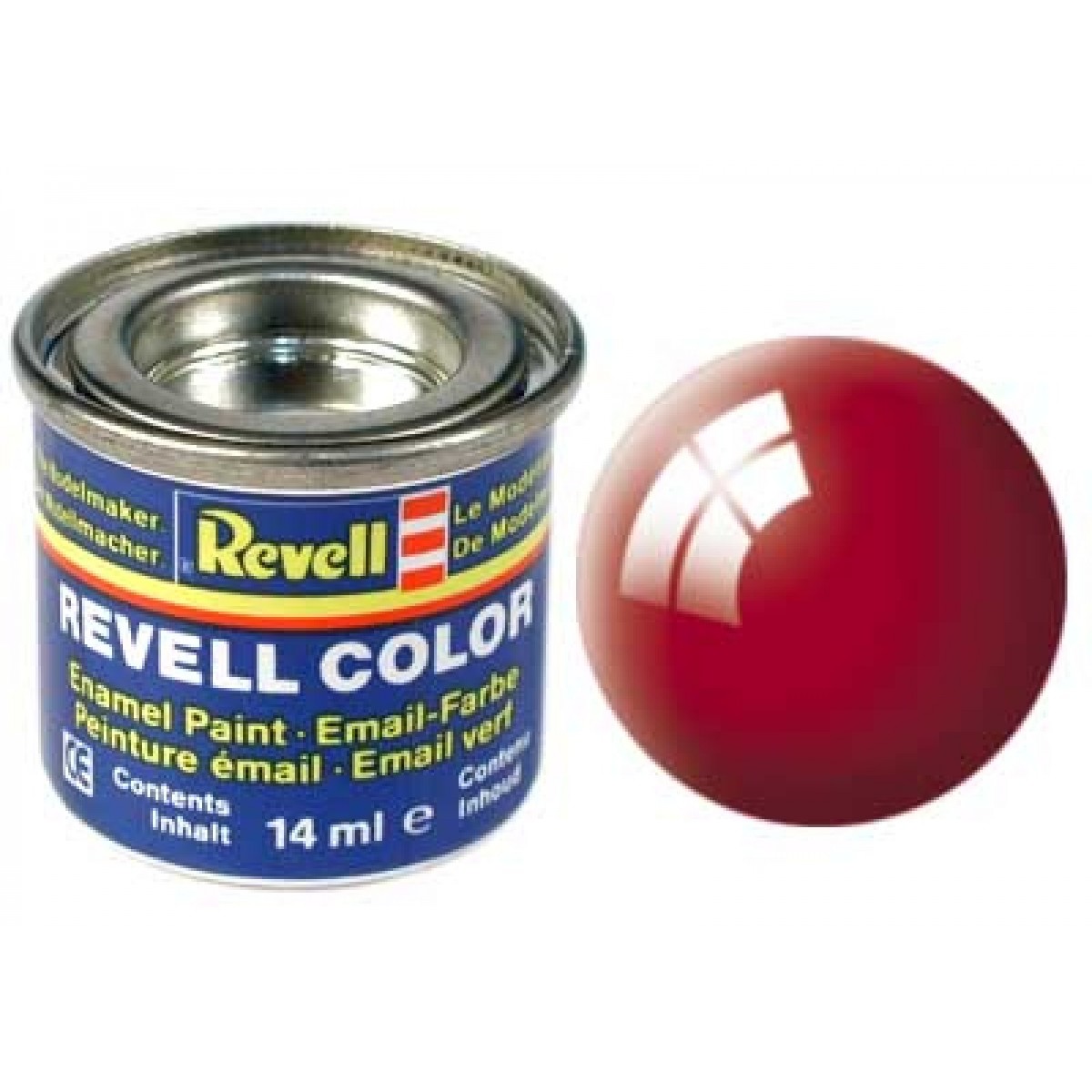 Revell - feuerrot, glänzend RAL 3000 - 14ml-Dose