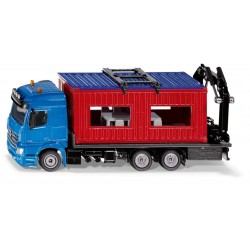 LKW mit Baucontainer