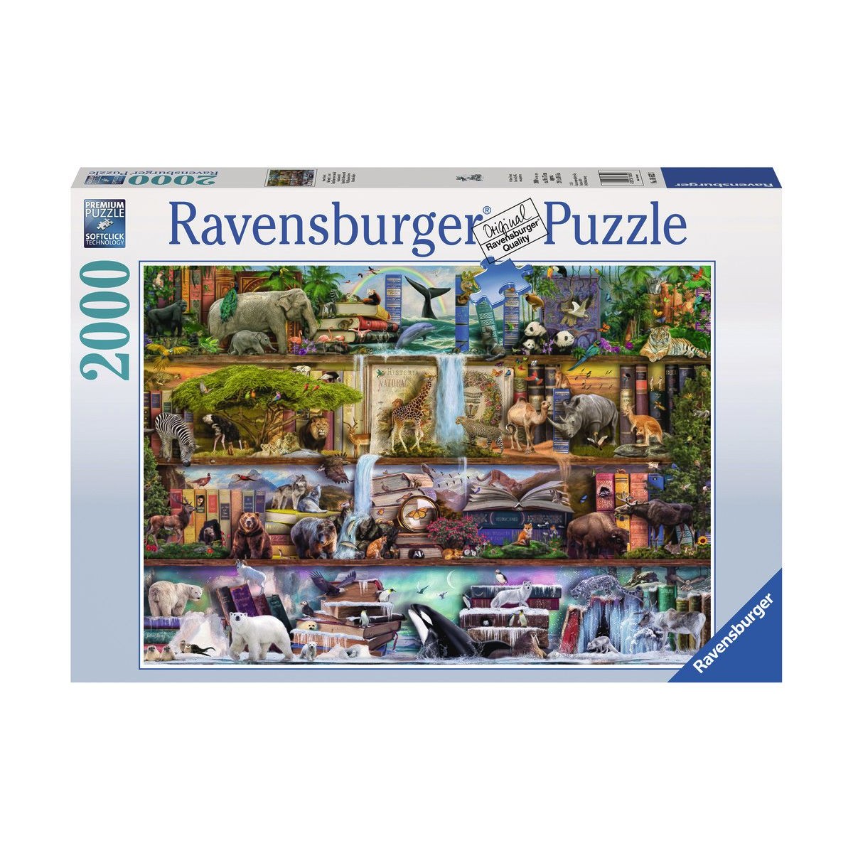 Ravensburger Spiel - Aimee Stewart: Großartige Tierwelt, 1500 Teile