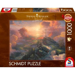 Schmidt Spiele - Thomas Kinkade - Das Kreuz, 1000 Teile