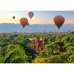 Schmidt Spiele - Heißluftballons, Mandalay, Myanmar, 1000 Teile