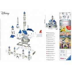 Ravensburger Puzzle - 3D Puzzle - Disney™ Schloss, 216 Teile