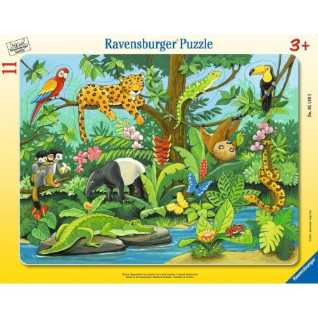 Ravensburger - Tiere im Regenwald, 11 Teile