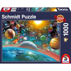 Schmidt Spiele - Puzzle - Weltall, 1000 Teile