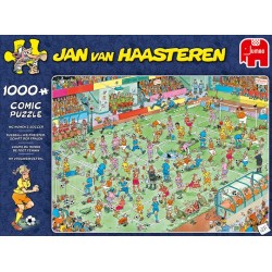 Jumbo Spiele - Jan van Haasteren - WM Frauen Fußball, 1000 Teile