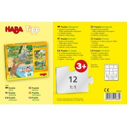 HABA® - Puzzles Obstgarten, 12 Teile
