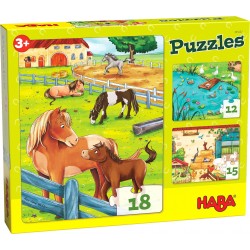 HABA® - Puzzles Bauernhoftiere