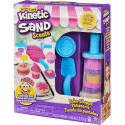 Spin Master - Kinetic Sand - Bäckerei-Spielset mit Duftsand, 454 g