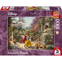 Schmidt Spiele - Puzzle - Schneewittchen - Tanz mit dem Prinzen, 1000 Teile