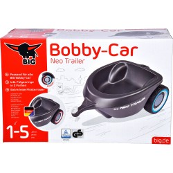 BIG - Bobby-Car Neo Trailer Anthrazit