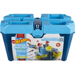 Mattel - Hot Wheels® - Track Builder Unlimited Mega Crash Stunt Box mit 18 Teilen